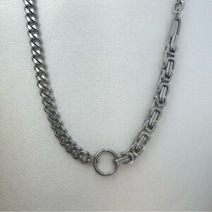 Link Chain Necklace for Men Women Streetwear Punk Hip Hop Unisex Style